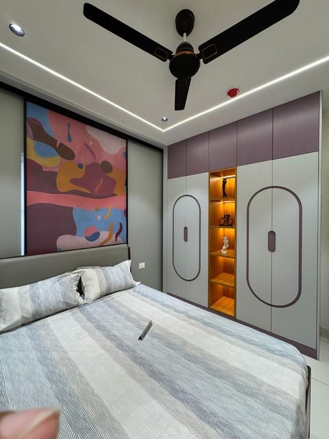 Bedroom design by Nikhila