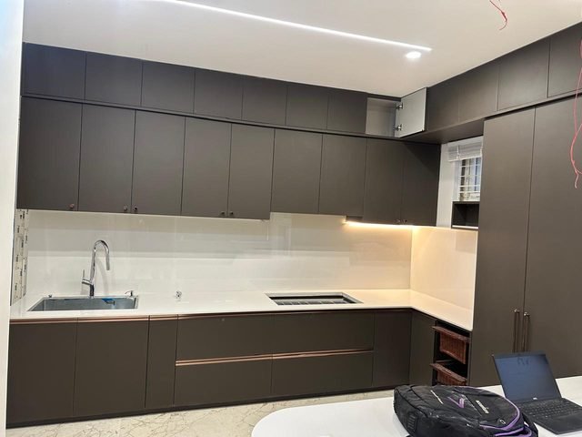 Modular kitchen design by Nikhila